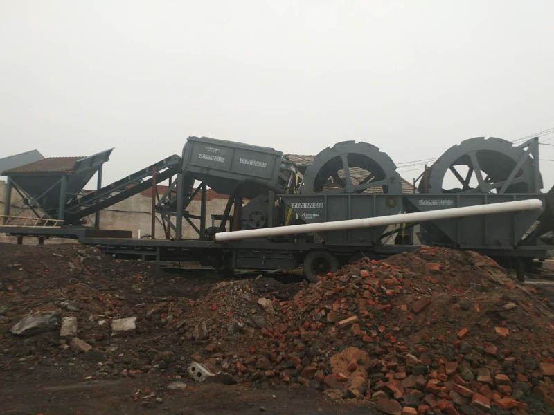 車載移動式洗沙機 車載移動式洗沙機