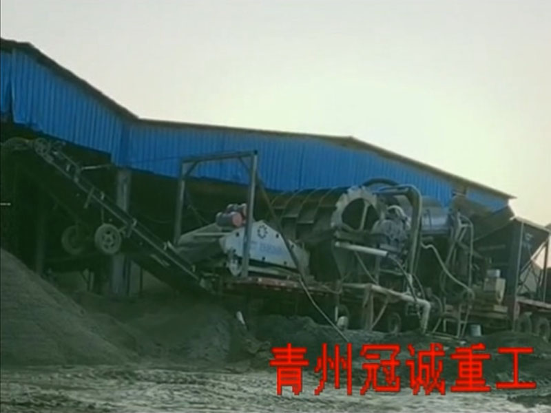 石粉洗沙機－洗石粉設(shè)備移動式還是固定式好？移動石粉洗砂機價格