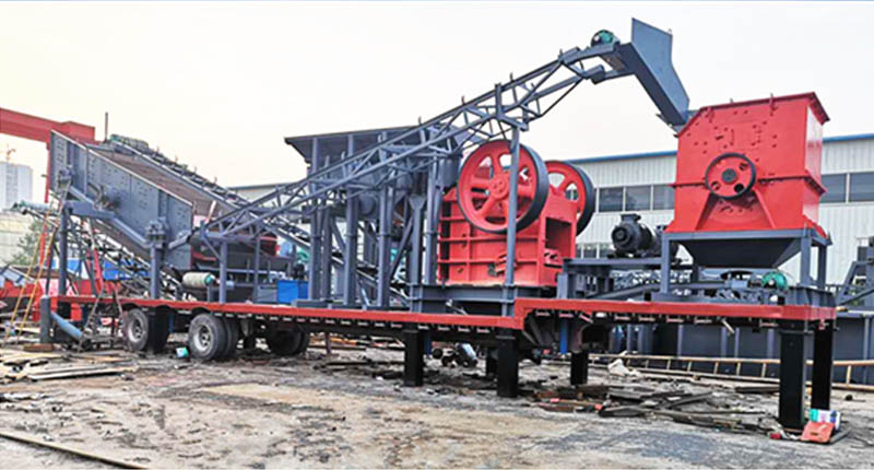 移動式破碎制砂機 移動式破碎制砂機